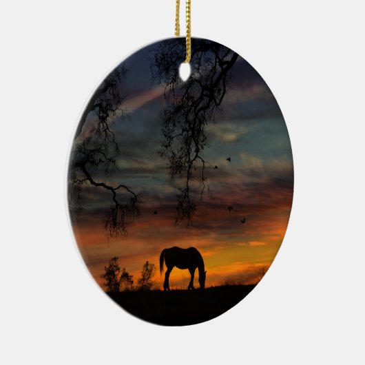 サウスウエスホースオーナメント セラミックオーナメント (右)