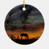サウスウエスホースオーナメント セラミックオーナメント (裏面)