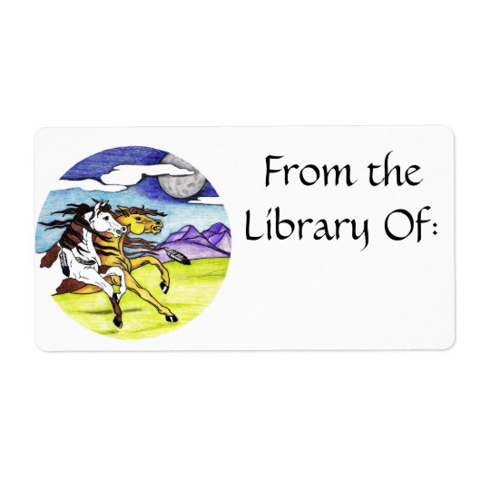 サウスウエスホースブックプレート ラベル (正面)