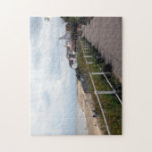 サウスウォルドビーチとプロムナード ジグソーパズル (縦)