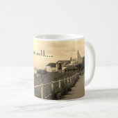 サウスウォルドプロムネードセピアビュー コーヒーマグカップ (正面右)