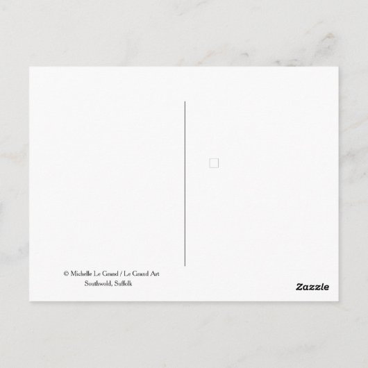 サウスウォルドポピースデュスク ポストカード (裏面)