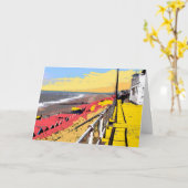 サウスウォールドプロムナード色 カード (黄色い花)