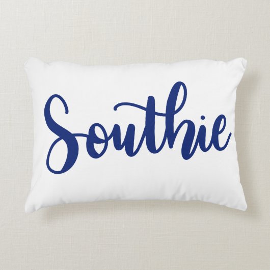 サウスエニージースクリプト枕 アクセントクッション (正面)