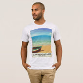 サウスエンド・オン・シー、エセックス・ヴィンテージ旅行ポスター Tシャツ (正面フル)