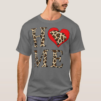サウスオリナホームレオパードプリント Tシャツ