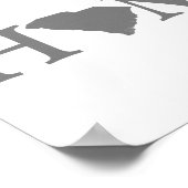 サウスカロニアホーム州ワードアート ポスター (角)