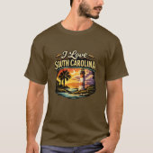 サウスカロライナが大好き Tシャツ (正面)