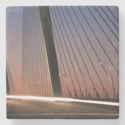 サウスカロライナのアーサーRavenel Jr.橋 ストーンコースター (正面)