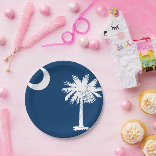 サウスカロライナのカスタムな紙皿7つ ペーパープレート (パーティー)