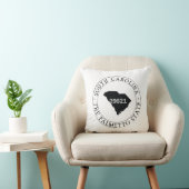 サウスカロライナのジップコード枕 クッション (椅子)