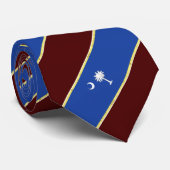 サウスカロライナのストライプな旗 ネクタイ (ロール)