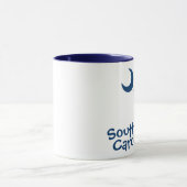 サウスカロライナのパルメットの月のマグ マグカップ (中央)