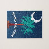 サウスカロライナのパルメット ジグソーパズル (横)