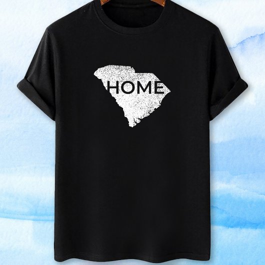 サウスカロライナのホームマップ Tシャツ