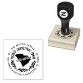 サウスカロライナのメリークリスマス差出人住所 ラバースタンプ (押印)