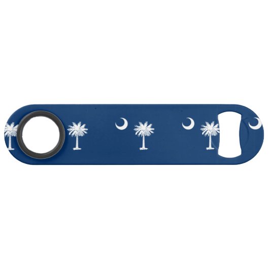 サウスカロライナの州の旗の装飾 スピード栓抜き (裏面横)