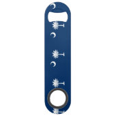 サウスカロライナの州の旗の装飾 スピード栓抜き (裏面)