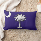 サウスカロライナの州の旗統一されたなアメリカの枕 ランバークッション (ブランケット)