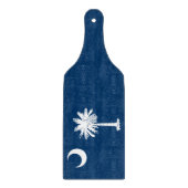 サウスカロライナの州の旗 カッティングボード (正面)