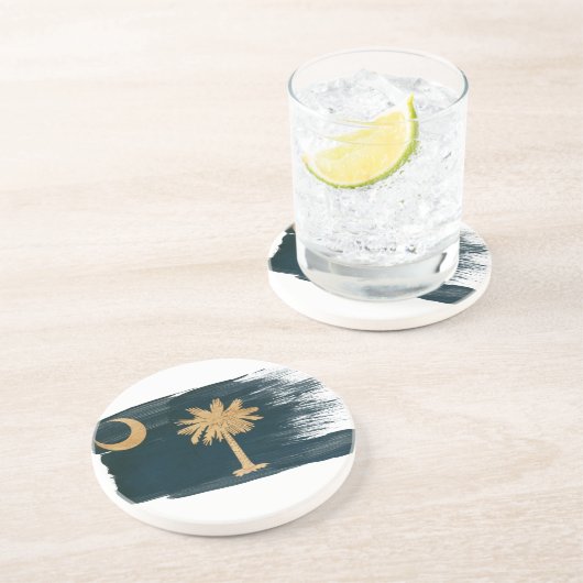 サウスカロライナの旗のコースター コースター (側面)