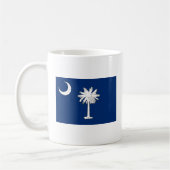 サウスカロライナの旗のマグ コーヒーマグカップ (左)