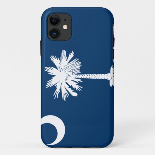 サウスカロライナの旗のiPhone 5の場合 Case-Mate iPhoneケース (裏面)
