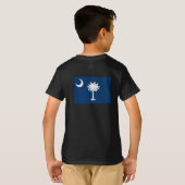サウスカロライナの旗 Tシャツ (裏面フル)