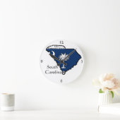 サウスカロライナの柱時計 ラウンド壁時計 (ホーム)
