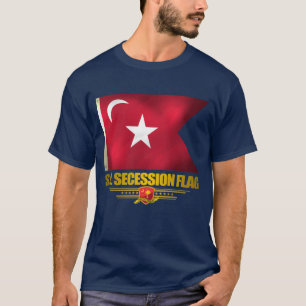 サウスカロライナの脱退の旗 Tシャツ