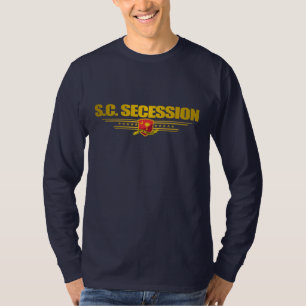 サウスカロライナの脱退の旗 Tシャツ