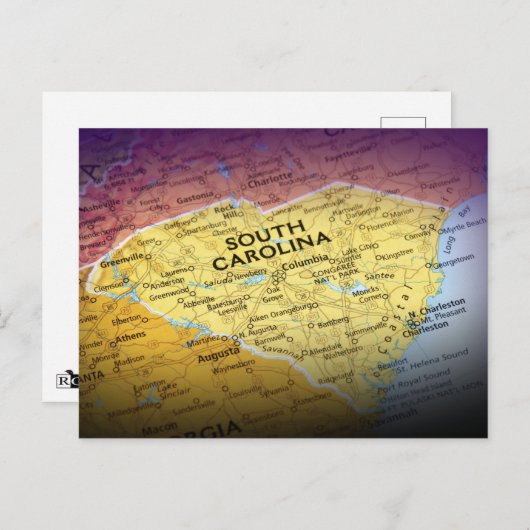 サウスカロライナはがき ポストカード (正面/裏面)