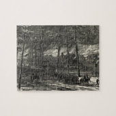 サウスカロライナを通した海へのシャーマンの3月 ジグソーパズル (横)