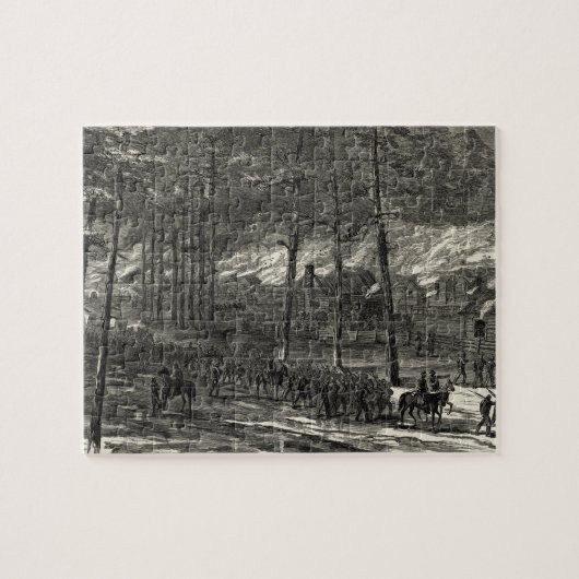 サウスカロライナを通した海へのシャーマンの3月 ジグソーパズル (横)