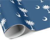 サウスカロライナタイル模様の国旗 ラッピングペーパー (ロールコーナー)