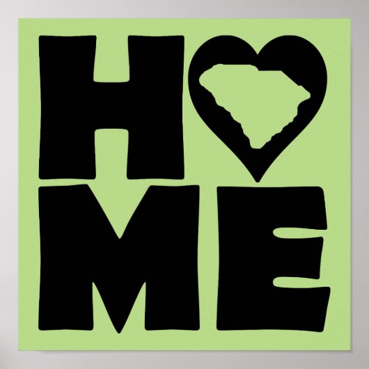 サウスカロライナハート州ポスター看板 ポスター (正面)