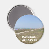 サウスカロライナビーチ マグネット (正面/裏面)