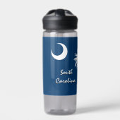 サウスカロライナボトル愛国的カロライナ州旗 ウォーターボトル (正面)