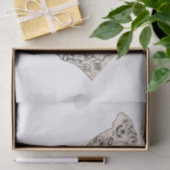 サウスカロライナヴィンテージ写真図 薄葉紙 (ギフト)