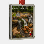 サウスカロライナ休暇クリスマスオーナメント メタルオーナメント (右)