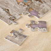 サウスカロライナ塩湿地デジタルコラージュ ジグソーパズル (側面)