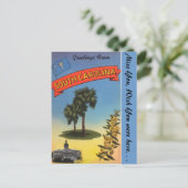 サウスカロライナ州からの挨拶 ポストカード (スタンド正面)