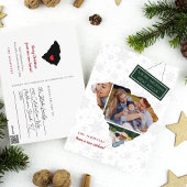 サウスカロライナ州の休日の引越しのお知らせ シーズンポストカード