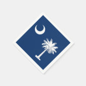 サウスカロライナ州の旗 カクテル ナプキン スタンダードカクテルナプキン (角)