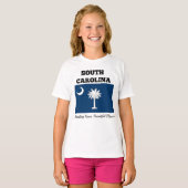 サウスカロライナ州の旗 Tシャツ (正面フル)