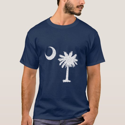 サウスカロライナ州の旗 Tシャツ (正面)