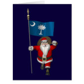 サウスカロライナ州の標識を持つサンタクロース (正面)