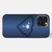 サウスカロライナ州の誇り iPhoneケース (裏面横)