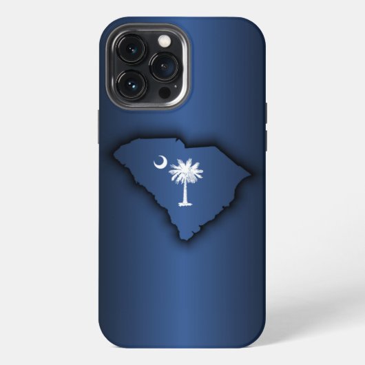 サウスカロライナ州の誇り iPhoneケース (裏面)