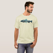 サウスカロライナ州の釣り場 ケオウィー湖 Tシャツ (正面フル)